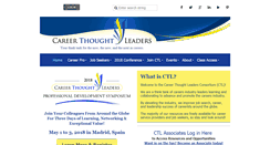 Desktop Screenshot of careerthoughtleaders.com